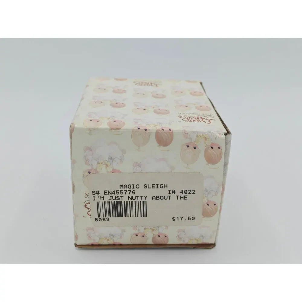 Precious Moments 455776 I'm Just Nutty About The Holidays Enesco Figurine 1998